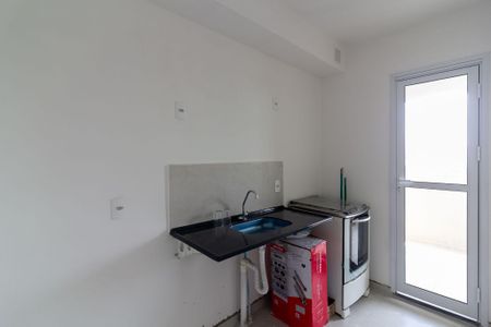 Cozinha de apartamento para alugar com 2 quartos, 49m² em Santo Amaro, São Paulo