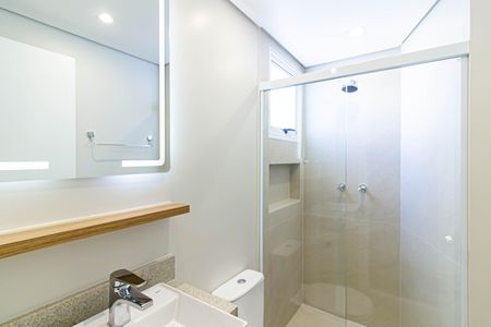 Apartamento para alugar com 56m², 2 quartos e 1 vagaBanheiro da Suíte