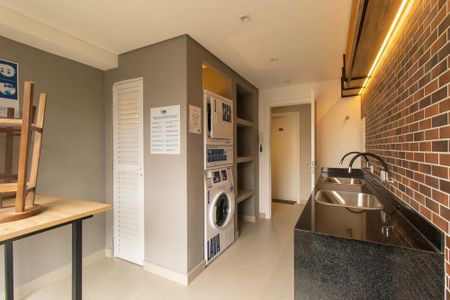 Studio para alugar com 23m², 1 quarto e 1 vaga Studio para alugar com 23m², 1 quarto e 1 vagaLavanderia