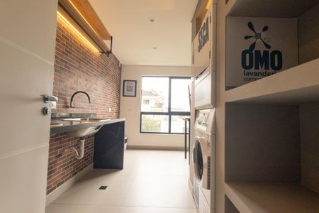 Studio para alugar com 23m², 1 quarto e 1 vaga Studio para alugar com 23m², 1 quarto e 1 vagaLavanderia