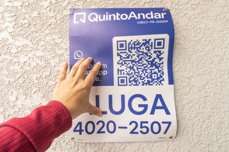 Studio para alugar com 23m², 1 quarto e 1 vaga Studio para alugar com 23m², 1 quarto e 1 vagaPlaca