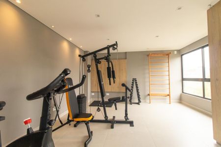 Studio para alugar com 23m², 1 quarto e 1 vaga Studio para alugar com 23m², 1 quarto e 1 vagaÁrea comum - Academia