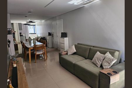 Sala de apartamento à venda com 2 quartos, 64m² em Grajaú, Belo Horizonte