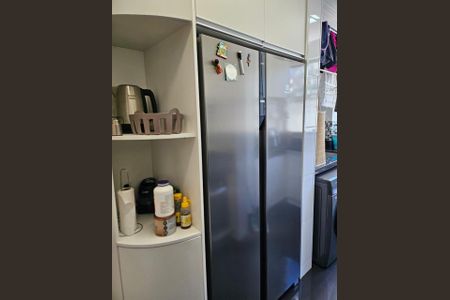 Cozinha de apartamento à venda com 2 quartos, 64m² em Grajaú, Belo Horizonte