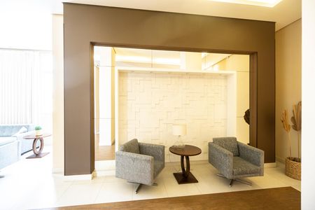Apartamento à venda com 148m², 4 quartos e 3 vagas Apartamento à venda com 148m², 4 quartos e 3 vagasHall social