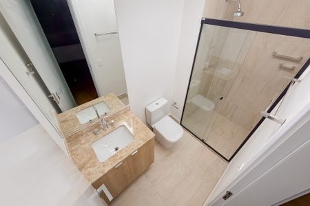Apartamento à venda com 48m², 1 quarto e 1 vaga Apartamento à venda com 48m², 1 quarto e 1 vagaBanheiro da Suíte