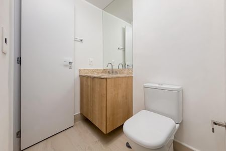 Apartamento à venda com 48m², 1 quarto e 1 vaga Apartamento à venda com 48m², 1 quarto e 1 vagaBanheiro da Suíte
