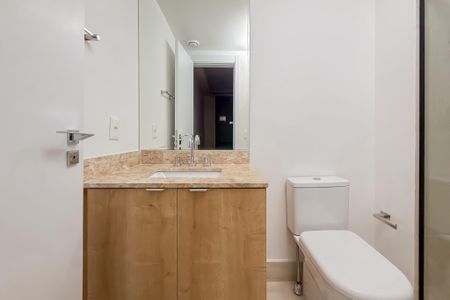 Apartamento à venda com 48m², 1 quarto e 1 vaga Apartamento à venda com 48m², 1 quarto e 1 vagaBanheiro da Suíte