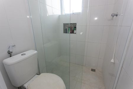 Casa para alugar com 150m², 3 quartos e 2 vagasBanheiro das Suítes 2 e 3