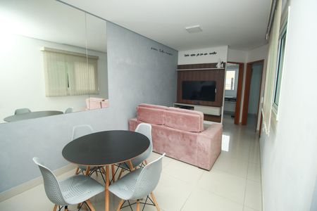 Sala de Jantar de apartamento para alugar com 2 quartos, 42m² em Vila Helena, Santo André