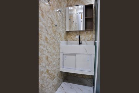 Detalhe - Banheiro Social de apartamento à venda com 2 quartos, 56m² em Jardim Felicidade (zona Oeste), São Paulo