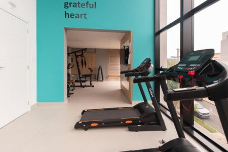 Studio para alugar com 23m², 1 quarto e 1 vaga Studio para alugar com 23m², 1 quarto e 1 vagaÁrea comum - Academia