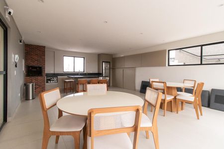 Studio para alugar com 23m², 1 quarto e 1 vaga Studio para alugar com 23m², 1 quarto e 1 vagaÁrea comum - Churrasqueira