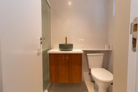 Studio para alugar com 23m², 1 quarto e 1 vaga Studio para alugar com 23m², 1 quarto e 1 vagaBanheiro Social