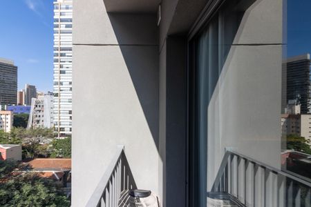 Sacada de kitnet/studio para alugar com 1 quarto, 37m² em Vila Nova Conceição, São Paulo