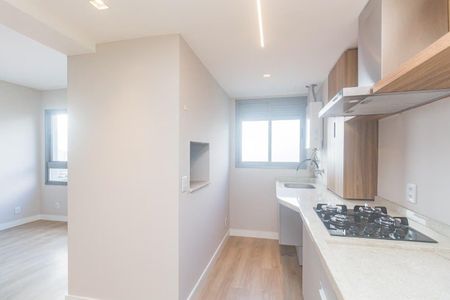 Cozinha de apartamento para alugar com 1 quarto, 48m² em Passo d’Areia, Porto Alegre