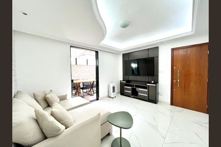 Sala de apartamento à venda com 2 quartos, 75m² em Paquetá, Belo Horizonte
