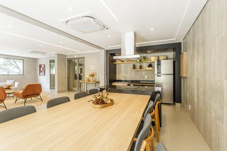 Studio para alugar com 31m², 1 quarto e sem vagaÁrea comum - Salão de festas