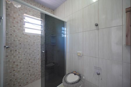 Banheiro da Suíte de casa para alugar com 1 quarto, 30m² em Ponte do Imaruim, Palhoça