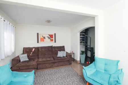 Sala de casa para alugar com 3 quartos, 207m² em Parque Sao Vicente, Santo André