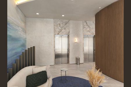Apartamento à venda com 50m², 1 quarto e 1 vaga Apartamento à venda com 50m², 1 quarto e 1 vagaElevadores