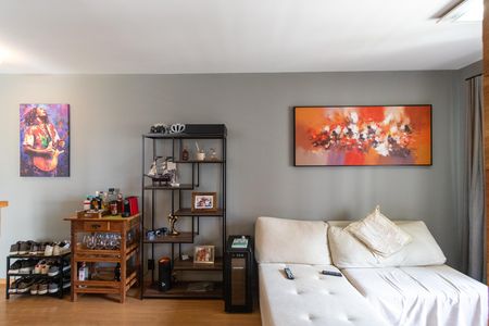 Salas de apartamento à venda com 2 quartos, 54m² em Mansões Santo Antônio, Campinas