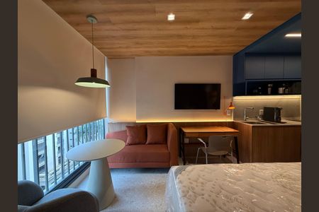 Studio para alugar com 24m², 1 quarto e sem vaga