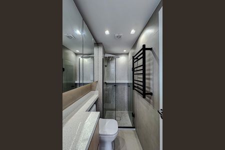 Banheiro de apartamento para alugar com 2 quartos, 37m² em Belenzinho, São Paulo