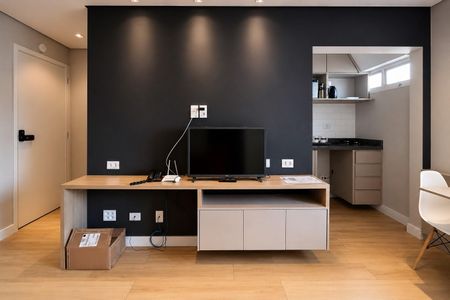 Apartamento à venda com 35m², 1 quarto e 1 vaga Apartamento à venda com 35m², 1 quarto e 1 vagaSala