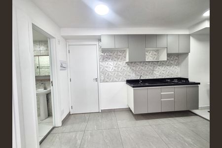 Sala/Cozinha de apartamento para alugar com 2 quartos, 33m² em Campos Elíseos, São Paulo