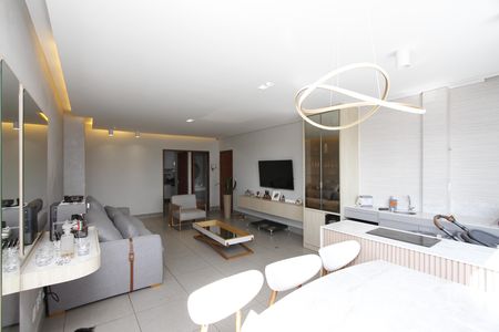 Sala de apartamento à venda com 3 quartos, 114m² em Buritis, Belo Horizonte