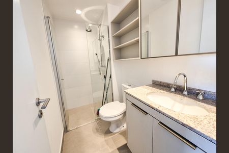 Apartamento para alugar com 37m², 1 quarto e 1 vaga Apartamento para alugar com 37m², 1 quarto e 1 vagaBanheiro