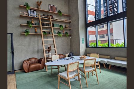 Apartamento para alugar com 37m², 1 quarto e 1 vaga Apartamento para alugar com 37m², 1 quarto e 1 vagaCoworking