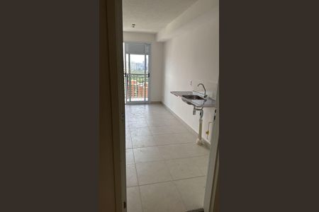 Cozinha de apartamento à venda com 1 quarto, 28m² em Santo Amaro, São Paulo