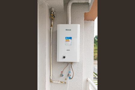 Varanda da Sala - Aquecedor de apartamento à venda com 2 quartos, 38m² em Bonsucesso, Rio de Janeiro