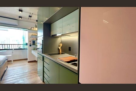 Studio para alugar com 25m², 1 quarto e sem vaga Studio para alugar com 25m², 1 quarto e sem vagaCozinha