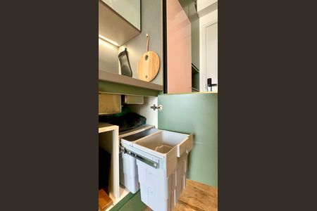 Studio para alugar com 25m², 1 quarto e sem vaga Studio para alugar com 25m², 1 quarto e sem vagaDetalhe da cozinha
