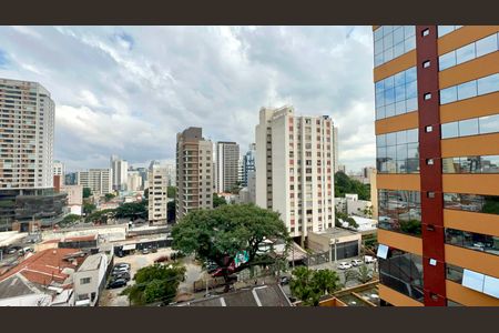 Studio para alugar com 25m², 1 quarto e sem vaga Studio para alugar com 25m², 1 quarto e sem vagaVista da Varanda