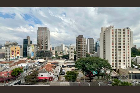 Studio para alugar com 25m², 1 quarto e sem vaga Studio para alugar com 25m², 1 quarto e sem vagaVista da Varanda