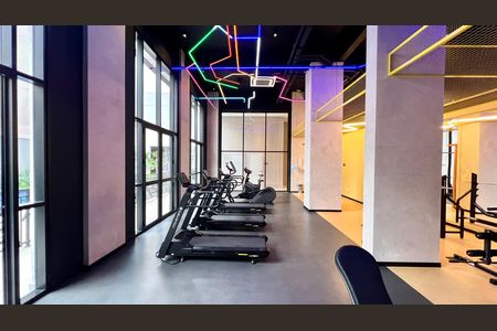 Studio para alugar com 25m², 1 quarto e sem vaga Studio para alugar com 25m², 1 quarto e sem vagaAcademia