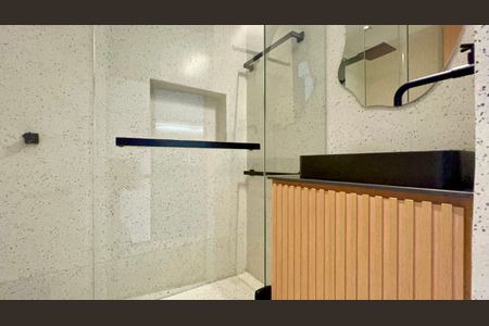 Studio para alugar com 25m², 1 quarto e sem vaga Studio para alugar com 25m², 1 quarto e sem vagaBanheiro
