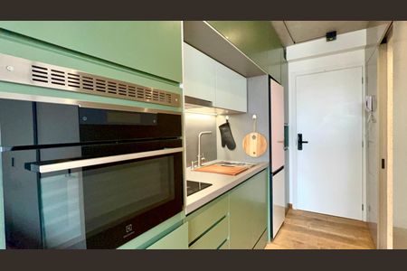 Studio para alugar com 25m², 1 quarto e sem vaga Studio para alugar com 25m², 1 quarto e sem vagaCozinha