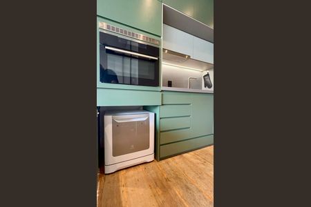 Studio para alugar com 25m², 1 quarto e sem vaga Studio para alugar com 25m², 1 quarto e sem vagaDetalhe da cozinha