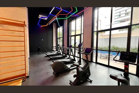 Studio para alugar com 25m², 1 quarto e sem vaga Studio para alugar com 25m², 1 quarto e sem vagaAcademia