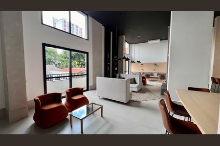 Studio para alugar com 25m², 1 quarto e sem vaga Studio para alugar com 25m², 1 quarto e sem vagaSalão de Festas