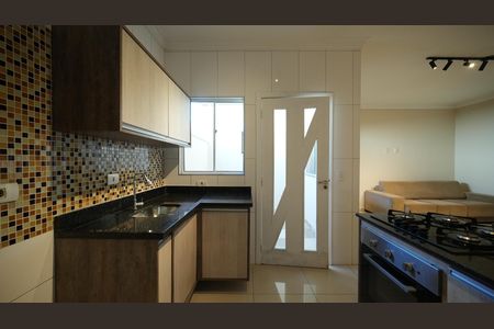 Cozinha de apartamento para alugar com 2 quartos, 75m² em Santa Maria, Santo André