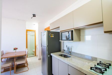 Apartamento para alugar com 34m², 2 quartos e sem vaga Apartamento para alugar com 34m², 2 quartos e sem vagaCozinha/Área de serviço