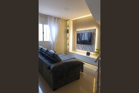Sala de apartamento à venda com 3 quartos, 87m² em Vila Pierina, São Paulo