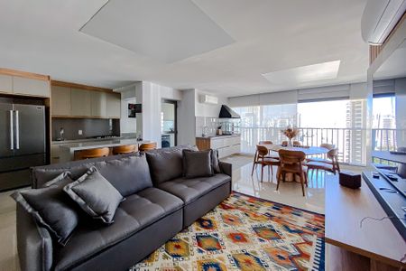 Sala de apartamento para alugar com 3 quartos, 115m² em Perdizes, São Paulo