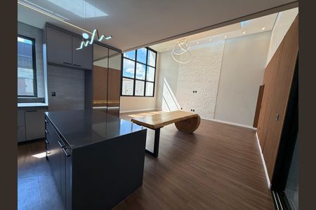 Cozinha  de casa de condomínio à venda com 3 quartos, 248m² em Setor Habitacional Vicente Pires, Brasília
